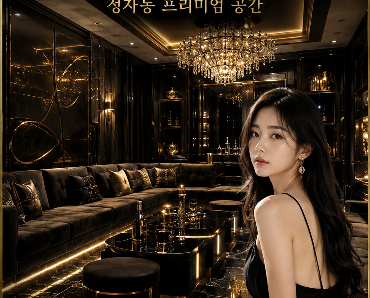 분당 정자동 프리미엄 라운지 내부 이미지